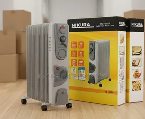 NIKURA Oil Filled Electric Radiator Heater – Powerful Room Heater