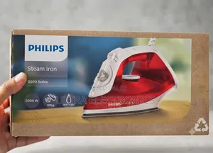 PHILIPS 2000 Series Steam Iron 2000W – Anti-Calc | 100g Steam