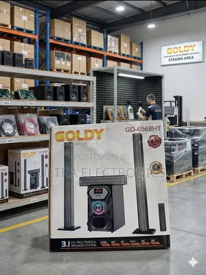 GOLDY GD-6568HT 3.1CH Multimedia Speaker System