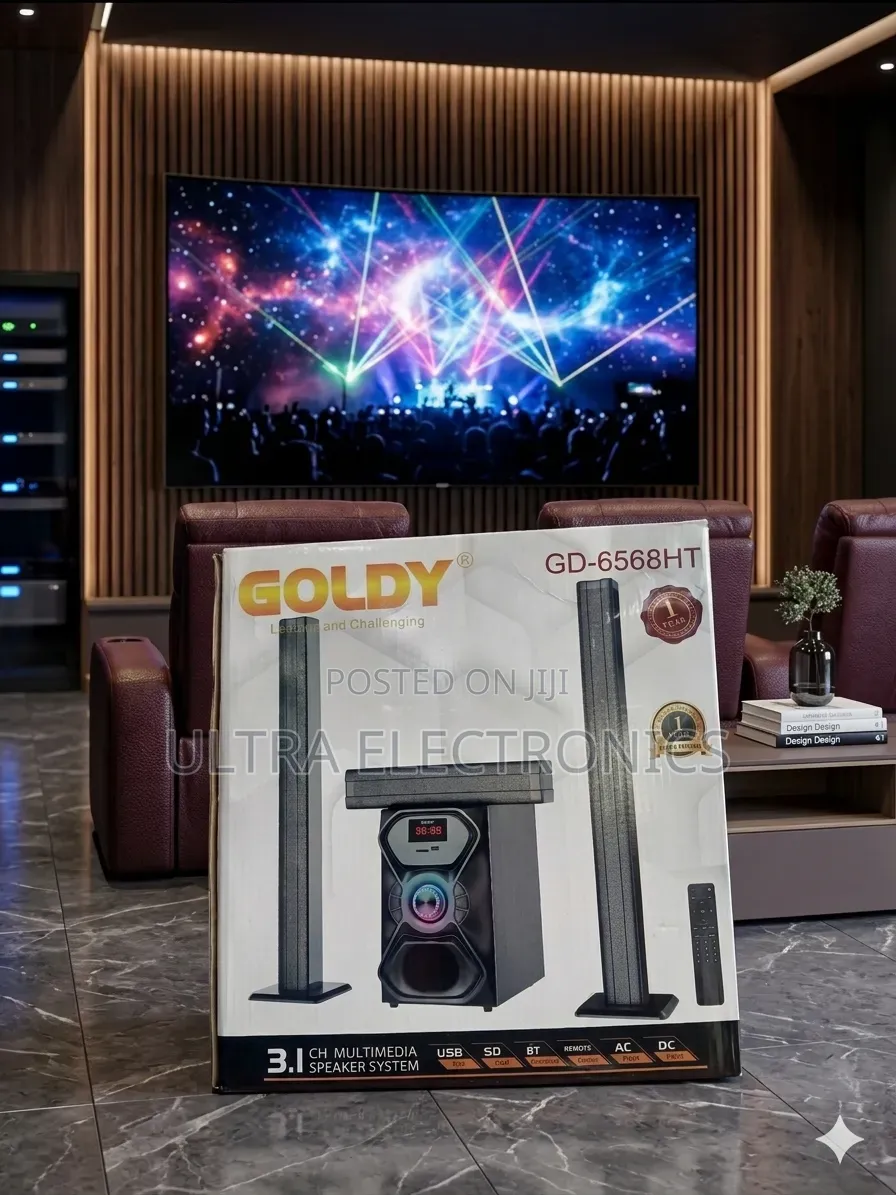GOLDY GD-6568HT 3.1CH Multimedia Speaker System