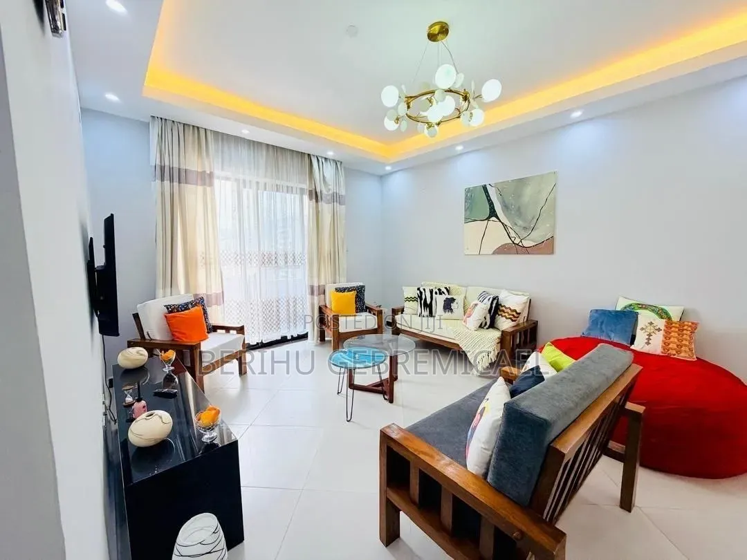 Furnished 3bdrm Apartment in Bole for rent