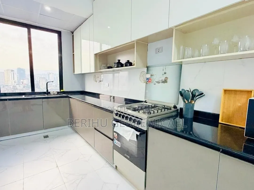 Furnished 3bdrm Apartment in Bole for rent