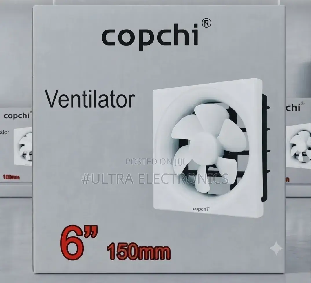 COPCHI R Ventilator – 6′′ / 150mm ቤት፣ ኩሽና፣ ቢሮ እና ሌሎች ቦታዎች ለአየር