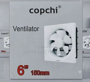 COPCHI R Ventilator – 6′′ / 150mm ቤት፣ ኩሽና፣ ቢሮ እና ሌሎች ቦታዎች ለአየር