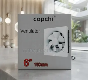 COPCHI R Ventilator – 6′′ / 150mm ቤት፣ ኩሽና፣ ቢሮ እና ሌሎች ቦታዎች ለአየር