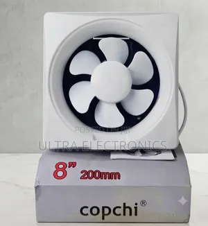 COPCHI Ventilator – 8′′ / 200mm ኃይለኛ የአየር ማስወጫ ፋን ለኩሽና፣ መታጠቢያ ቤት፣ ቢሮ