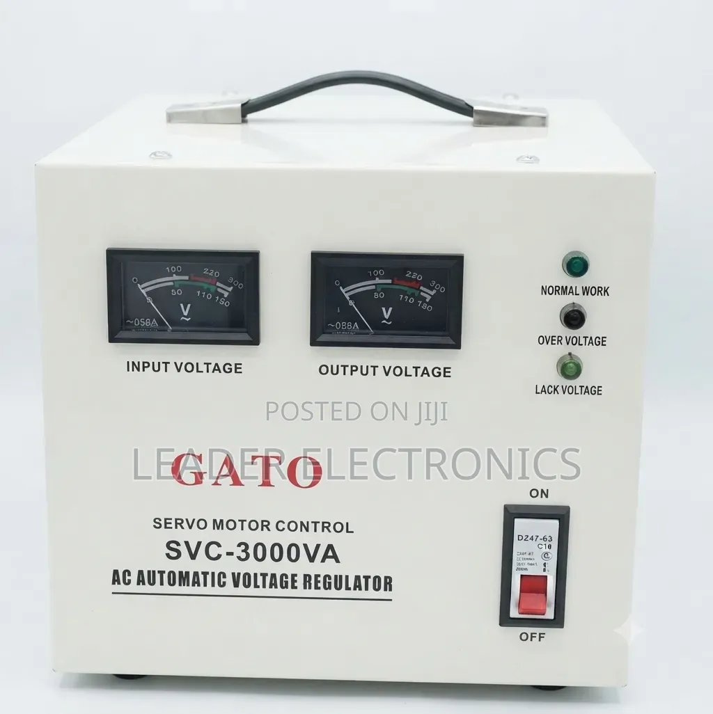 Gato Glorious Servo Motor Control Stabilizer 3000VA – Original |
