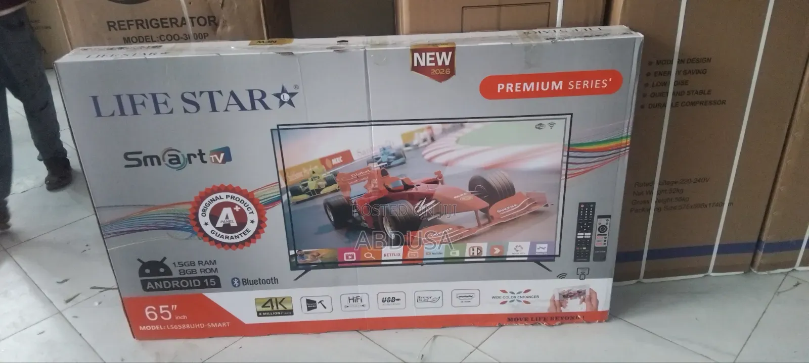 በብዙዎቻችሁ ተወዳጅነትን ያገኙት የlif Star ELECTRONICS SMART TVዎች አሁን ደሞ በ 75