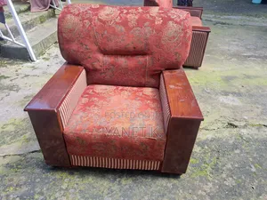Burgundy Sofa