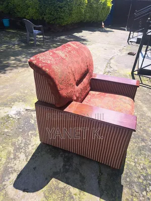 Burgundy Sofa