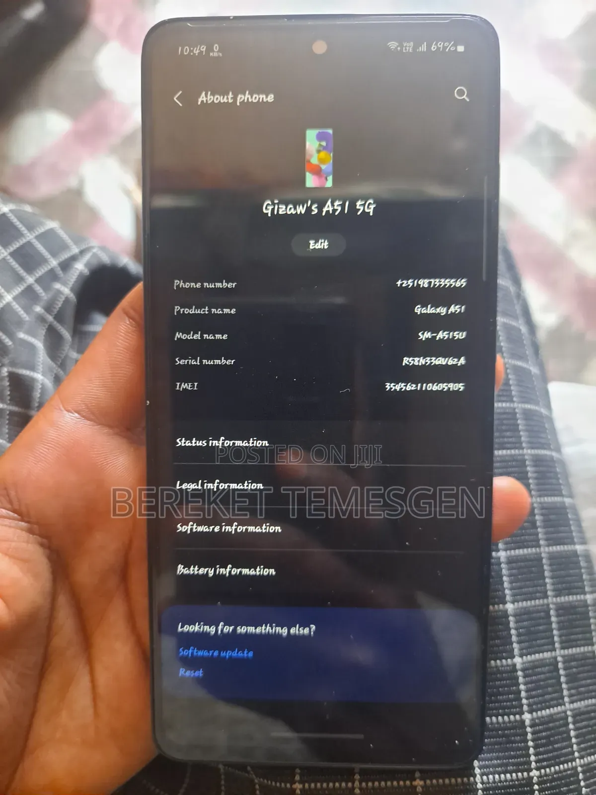 Samsung Galaxy A51 64 GB Black