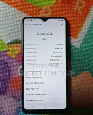 Samsung Galaxy A20s 64 GB Black