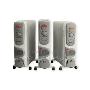 NIKURA Oil-Filled Radiator Heater። የተሰራው ከBuilt-in Turbo Fan ጋር ስለሆነ
