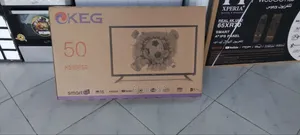 KEG 50 Inc Smart ኩልል ያለ ምስል በመስኮትዎ እያዩት እስኪመስል! ከ 43 እስከ 65 ኢንች