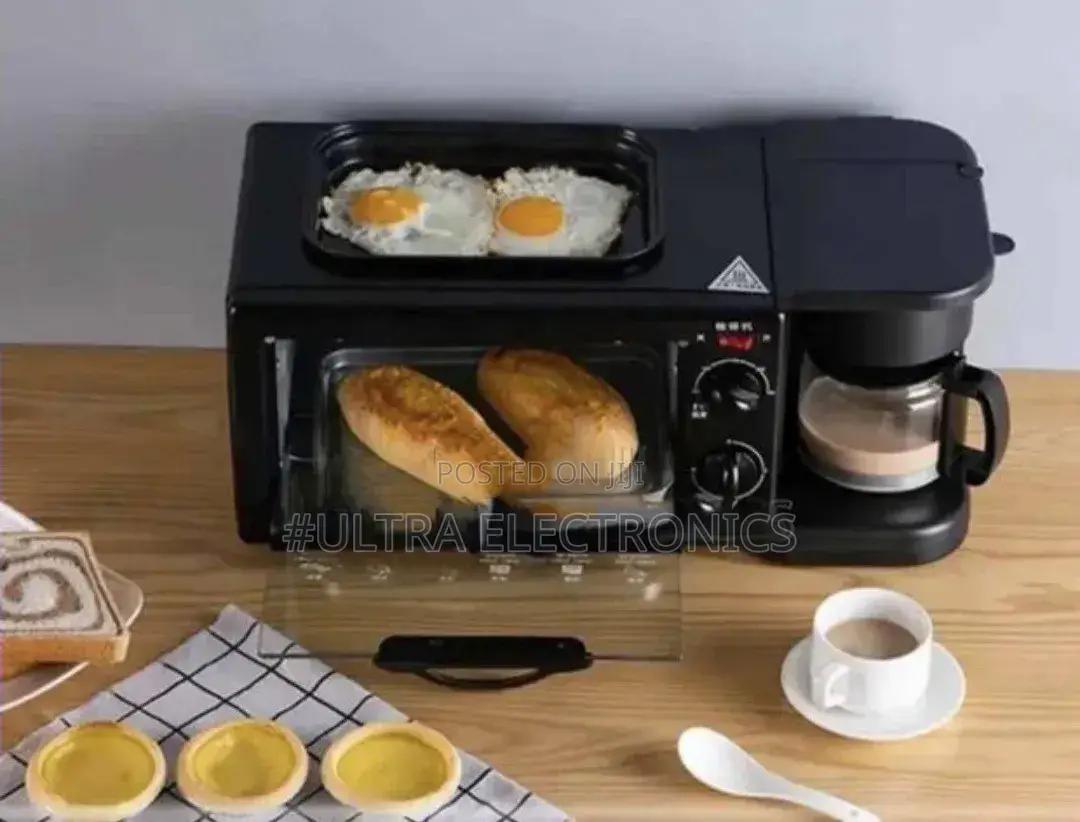 INNO 3-in-1 Breakfast Maker ቁርስን እና ቀላል ምግቦችን በአንድ መሳሪያ ለማዘጋጀት የሚያመች