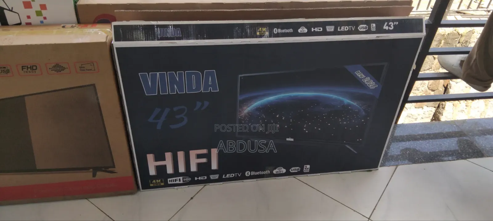 vINDA 43 lEdtv በተመጣጣኝዋጋ ገብቷል