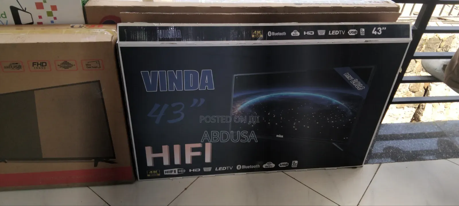 vINDA 43 lEdtv በተመጣጣኝዋጋ ገብቷል