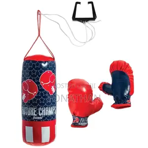 Kids Boxing Bag Gloves Set