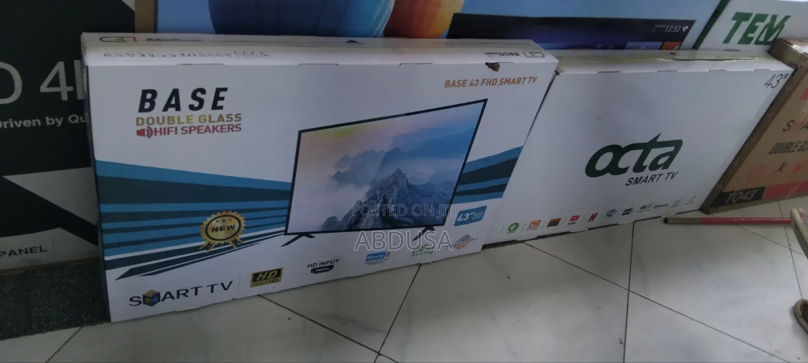 BASE Doubl Glas 43 Inc በተመጣጣኝ ዋጋ ገብቷል Tvፈላጊዎች