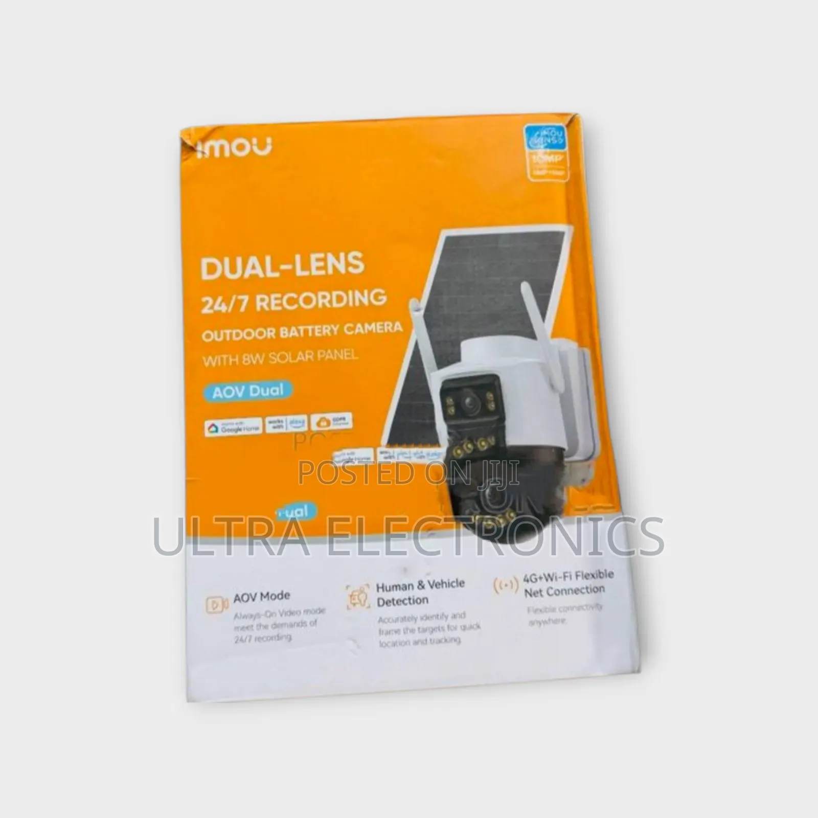 IMOU AOV Dual 10MP Outdoor Battery Camera Smart Outdoor Security