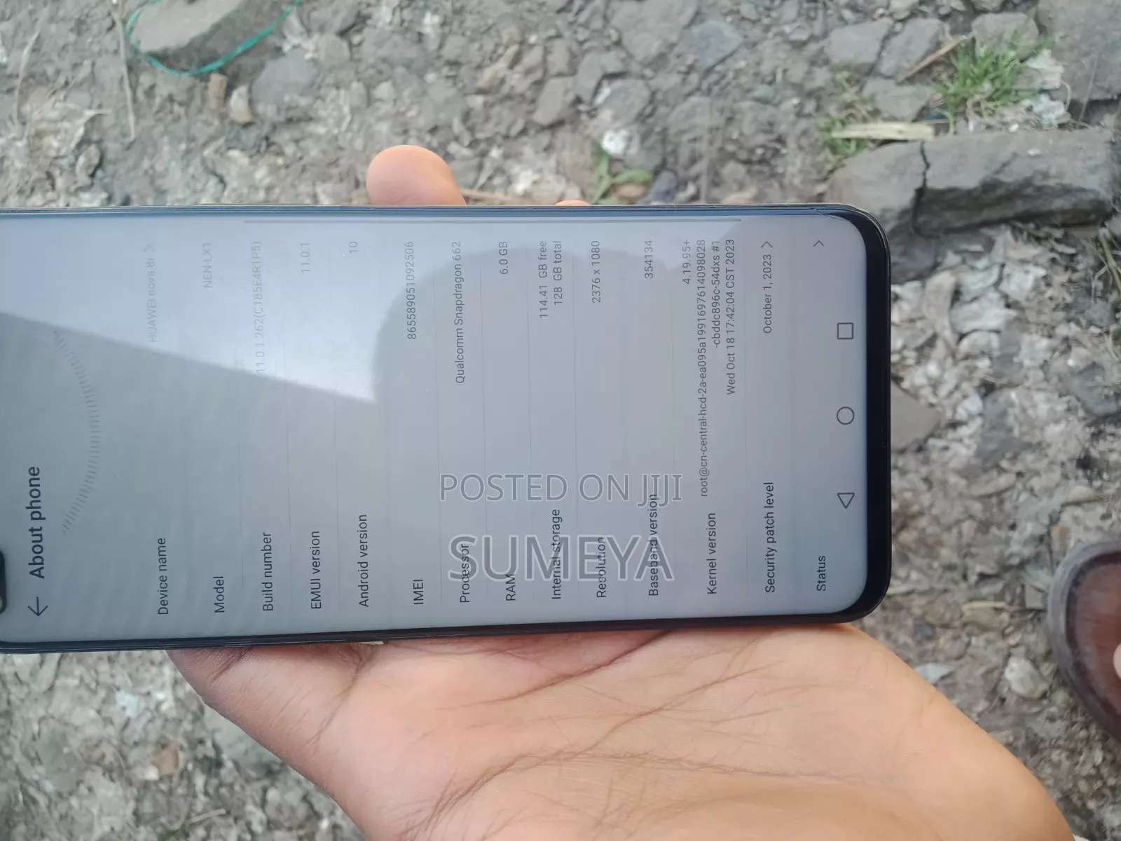 New Huawei nova 8i 128 GB Black