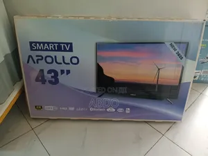 Apollo Smart Led TV 43 Inch Andraid Doubel Gelass 2026 Hifi Speaker