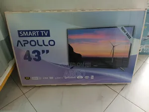 Apollo Smart Led TV 43 Inch Andraid Doubel Gelass 2026 Hifi Speaker