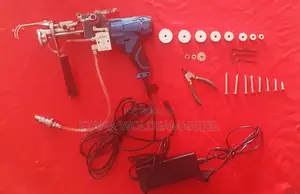 Professional Pneumatic Tufting Gun – High Pile, Complete Set
