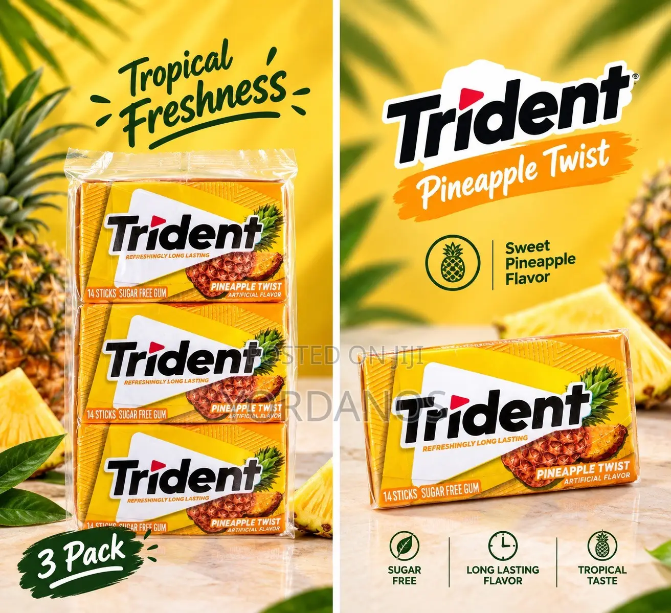 Trident Tropical Twist — 14 Sticks