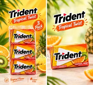 Trident Tropical Twist — 14 Sticks