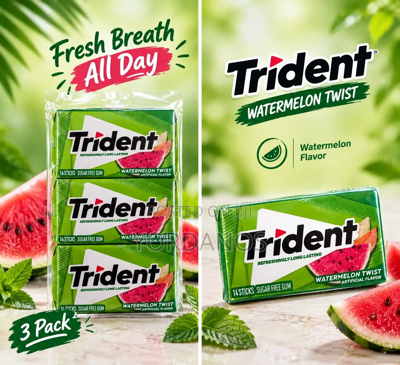 Trident Tropical Twist — 14 Sticks