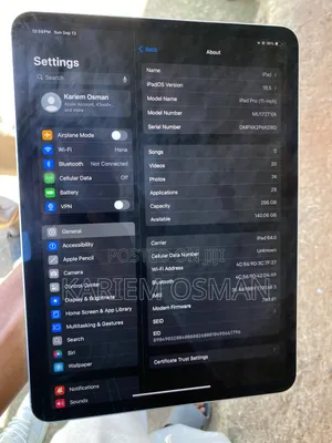 Apple iPad Pro 11 (2018) 256 GB Silver