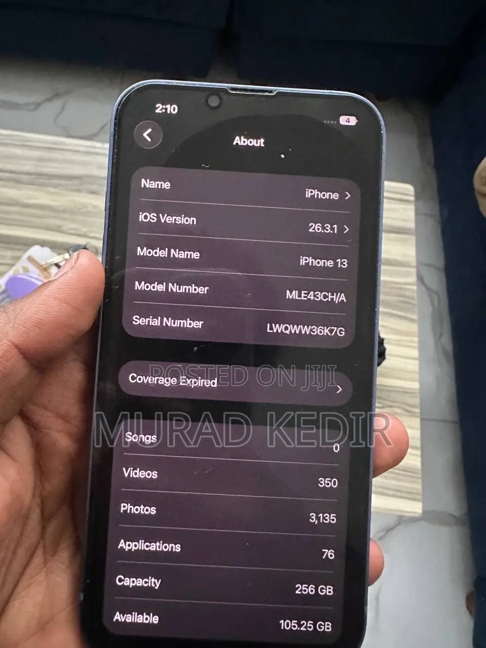 Apple iPhone 13 256 GB Blue