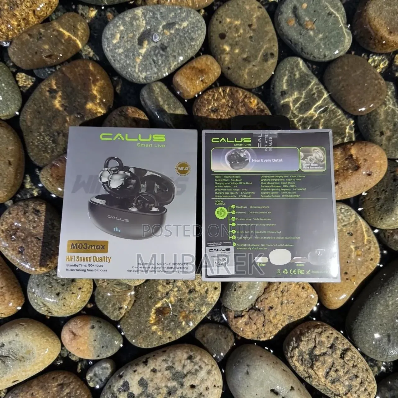 Calus M03max Bluetooth Earbuds - ብሉቱዝ ኤርፖድ በቅናሽ