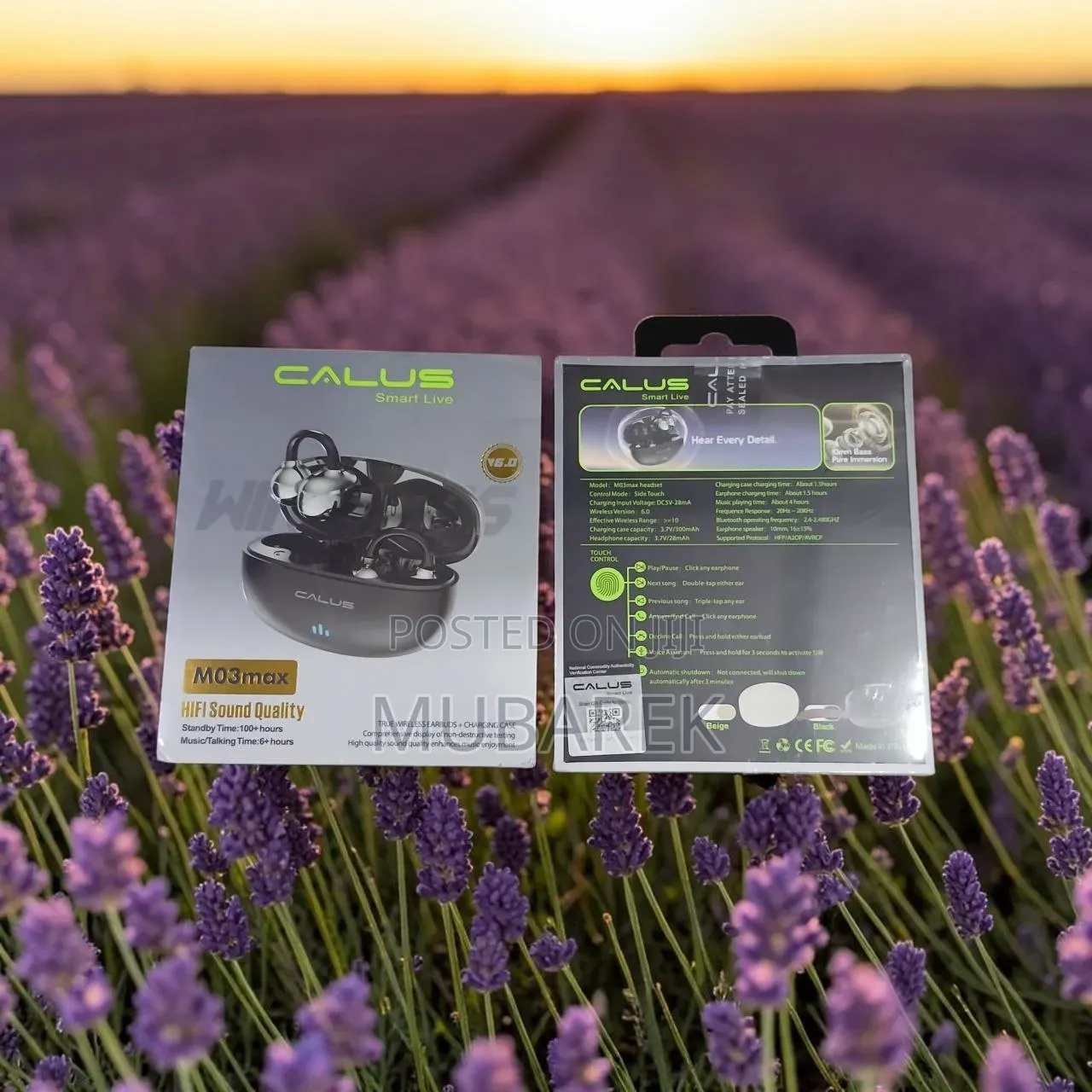 Calus M03max Wireless Earphones - ጥራት ያለው ኤርፖድ