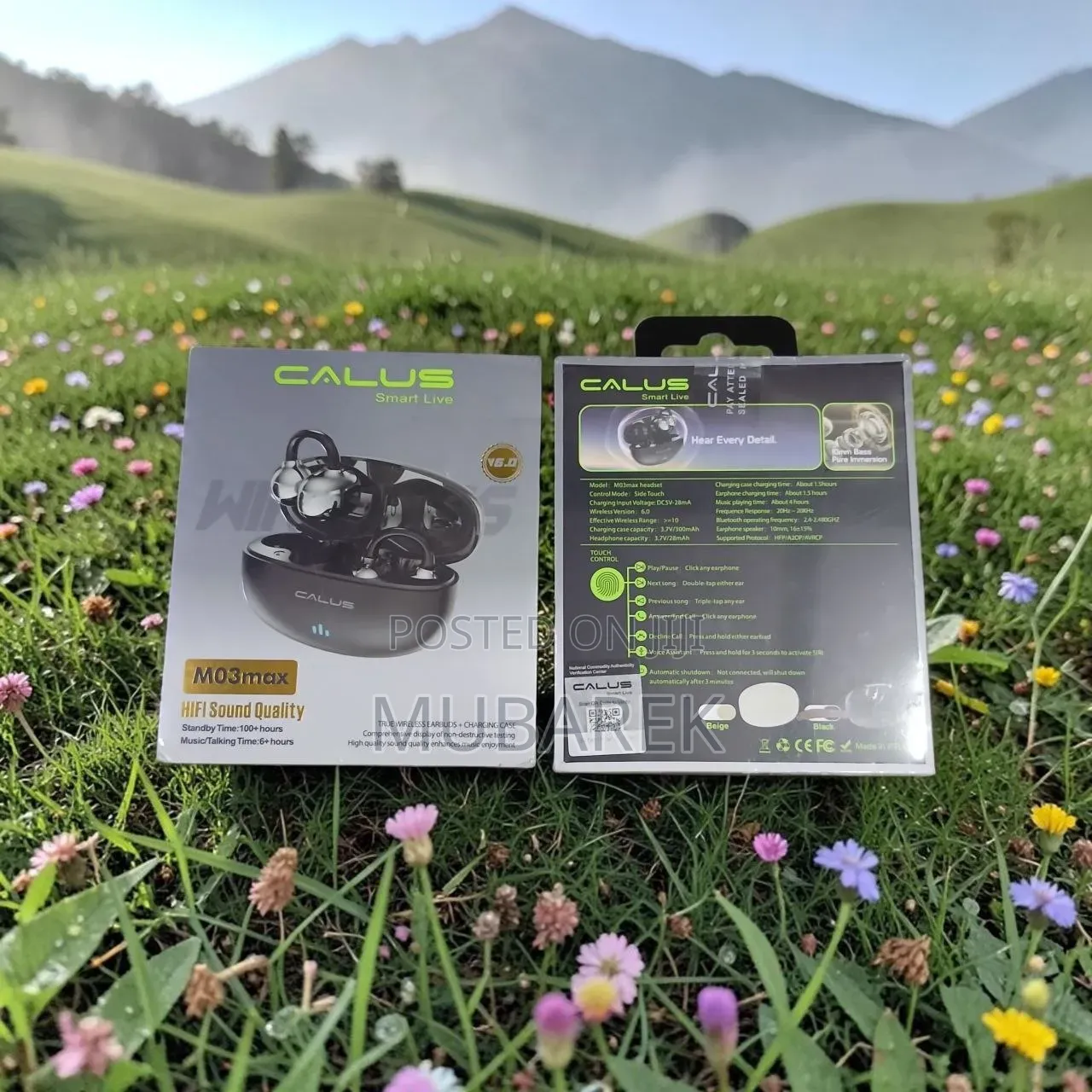 Calus M03max Earbuds - ምርጥ የድምፅ ጥራት ያለው ኤርፖድ