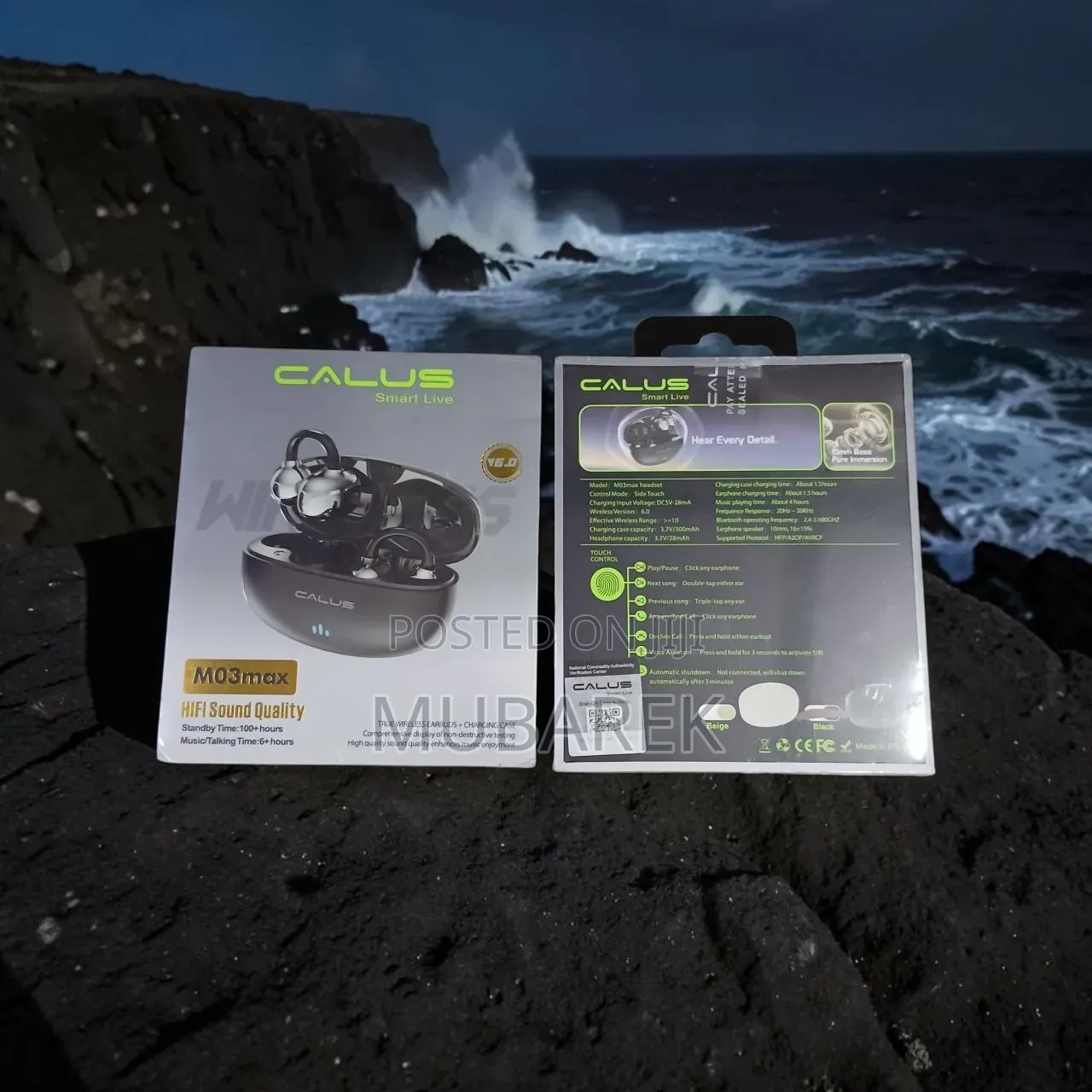 Calus M03max Wireless Earbuds - አዲስ የብሉቱዝ ኤርፖድ