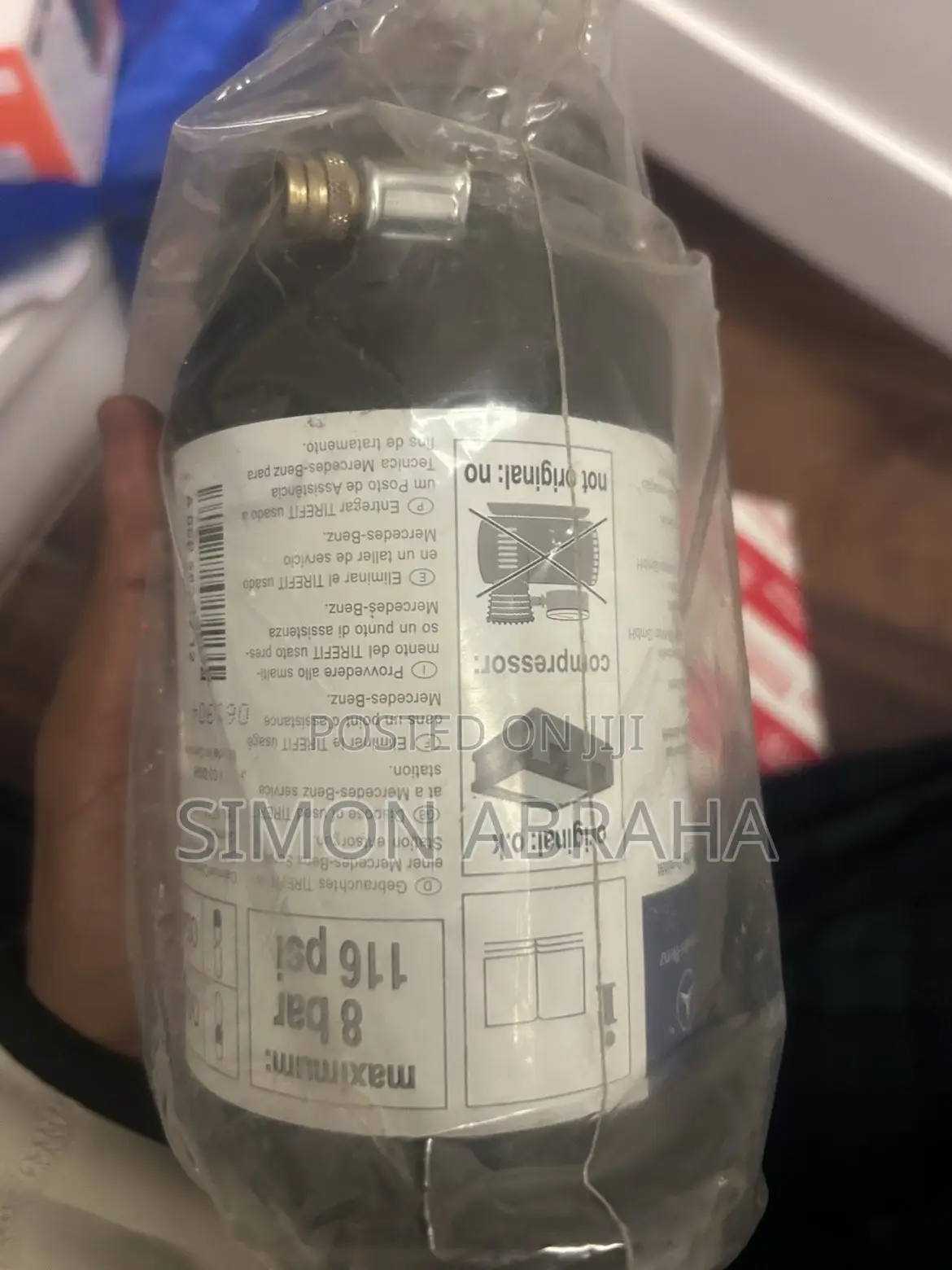 Mercedes Benz Tire Sealant