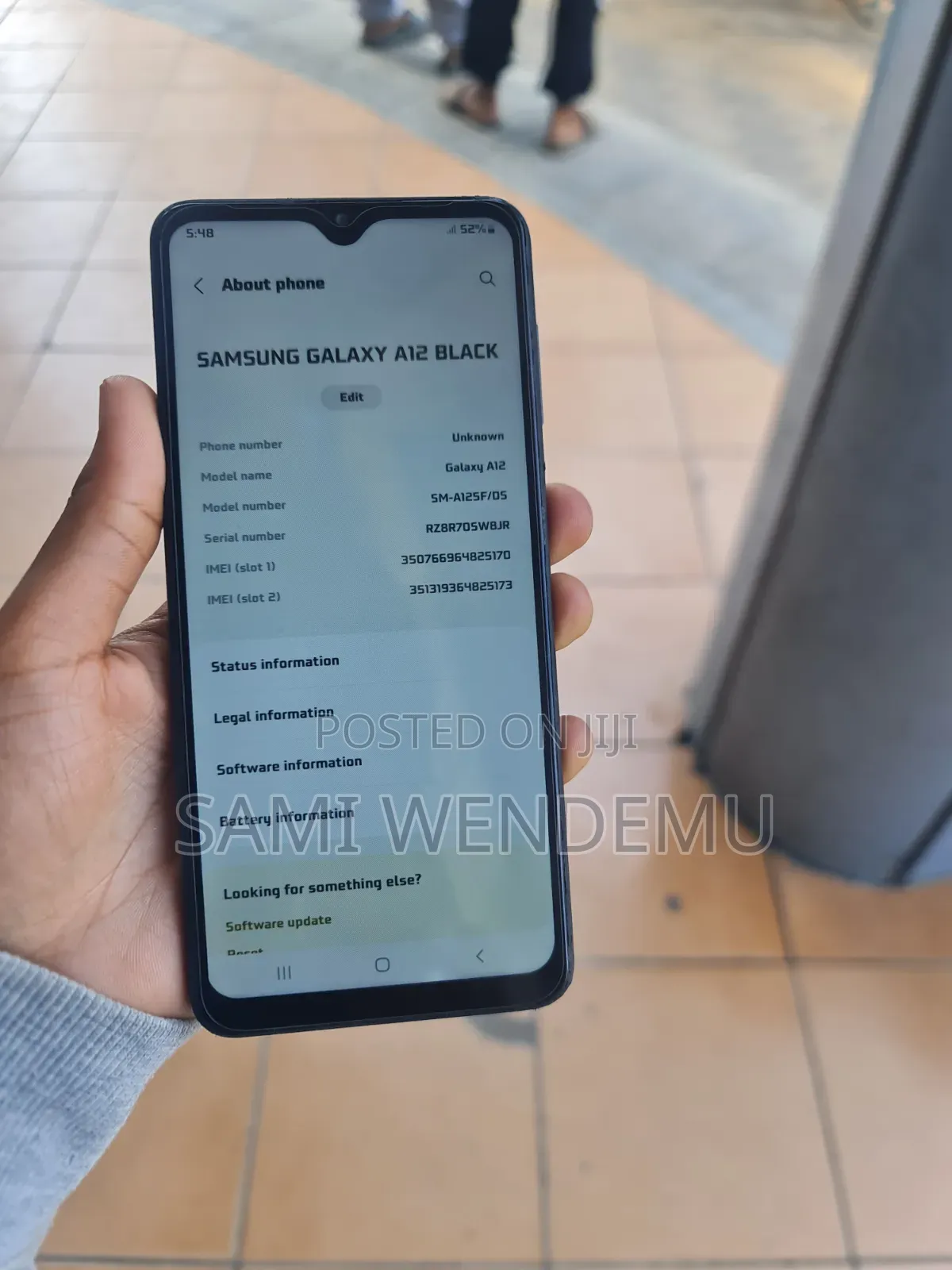 Samsung Galaxy A12 128 GB Black