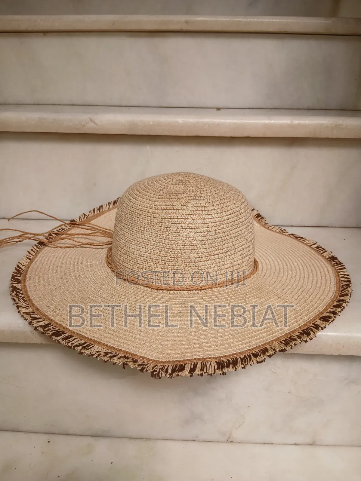 Wide Straw Sun Hat for Women