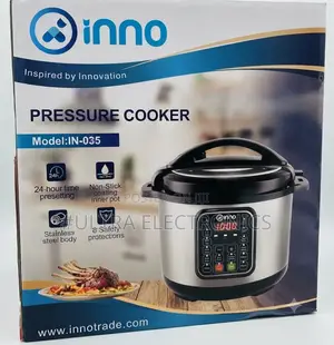 INNO IN-035 Pressure Cooker – 12L | 24-Hour Presetting