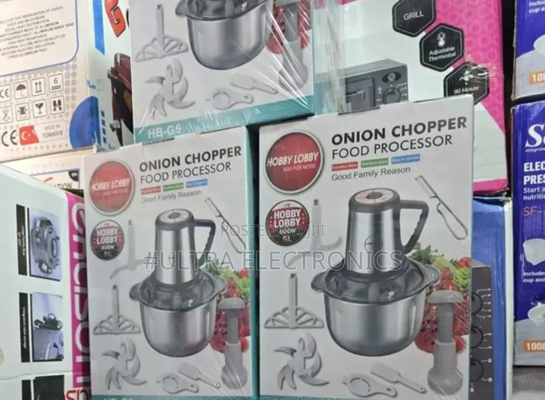 HOBBY LOBBY 5L Grill Food Processor – Multifunction Kitchen Applianc