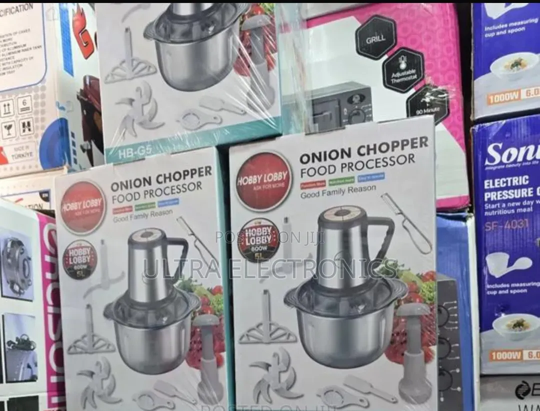 HOBBY LOBBY 5L Grill Food Processor – Multifunction Kitchen Applianc