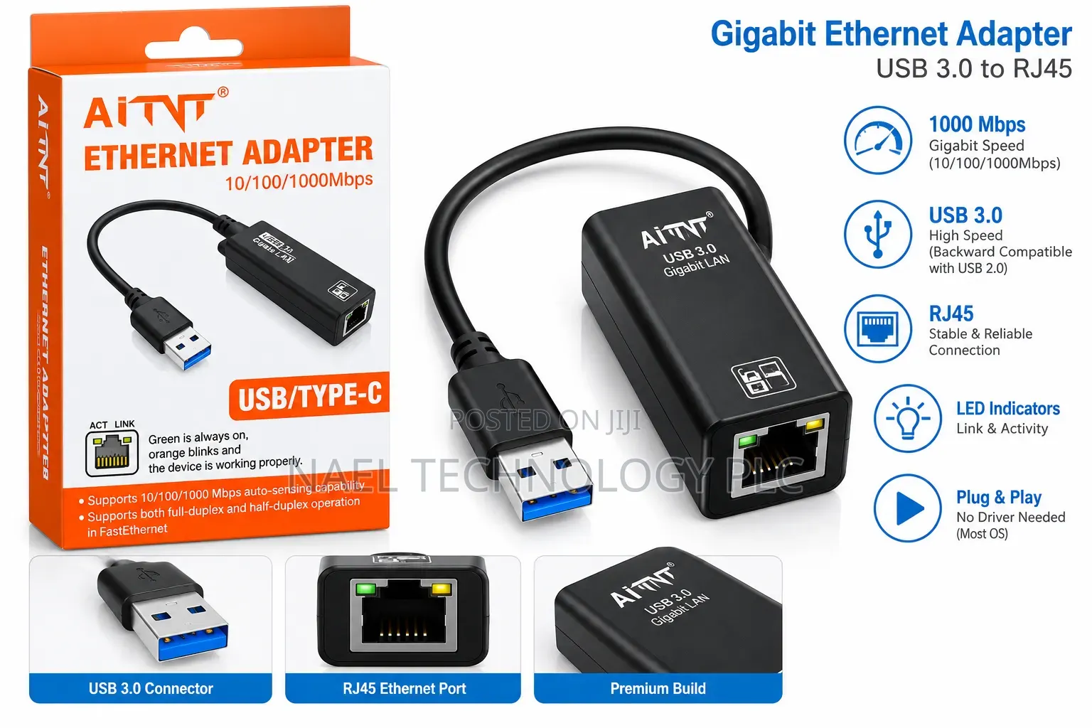Gigabit Ethernet Adaptor 3.0