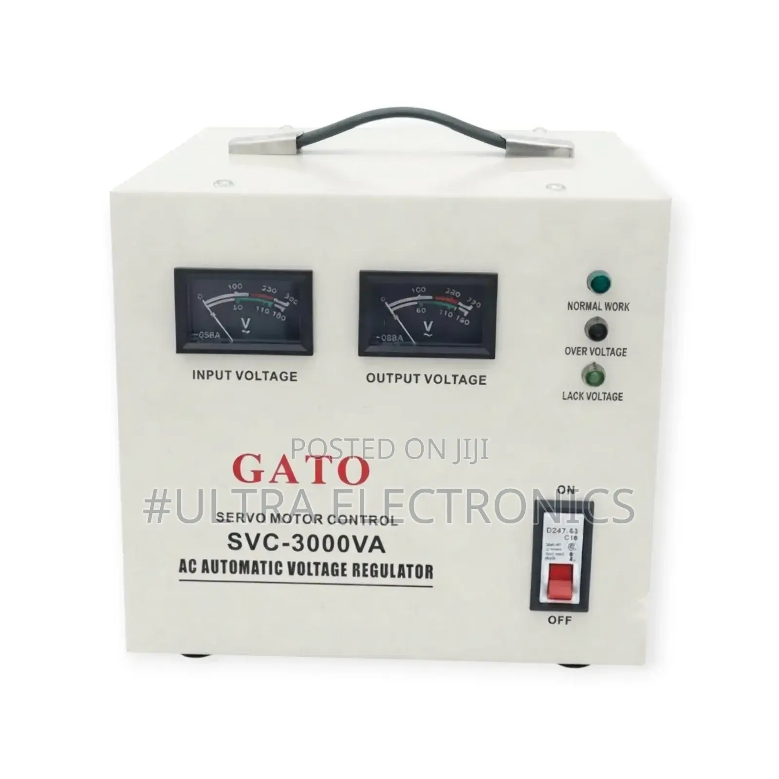Glorious SVC-3000va Automatic Servo Voltage Stabilizer