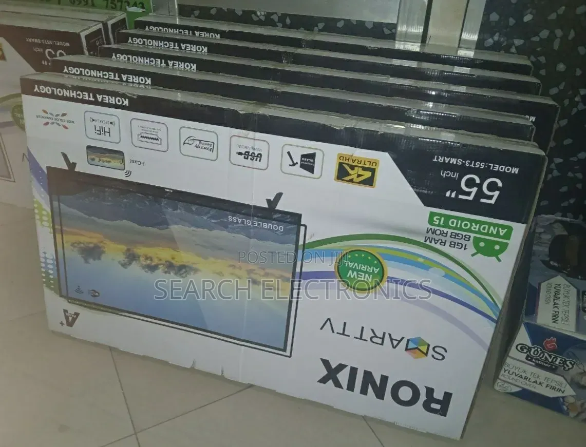 Ronix 50"inch Android Double Screen TV