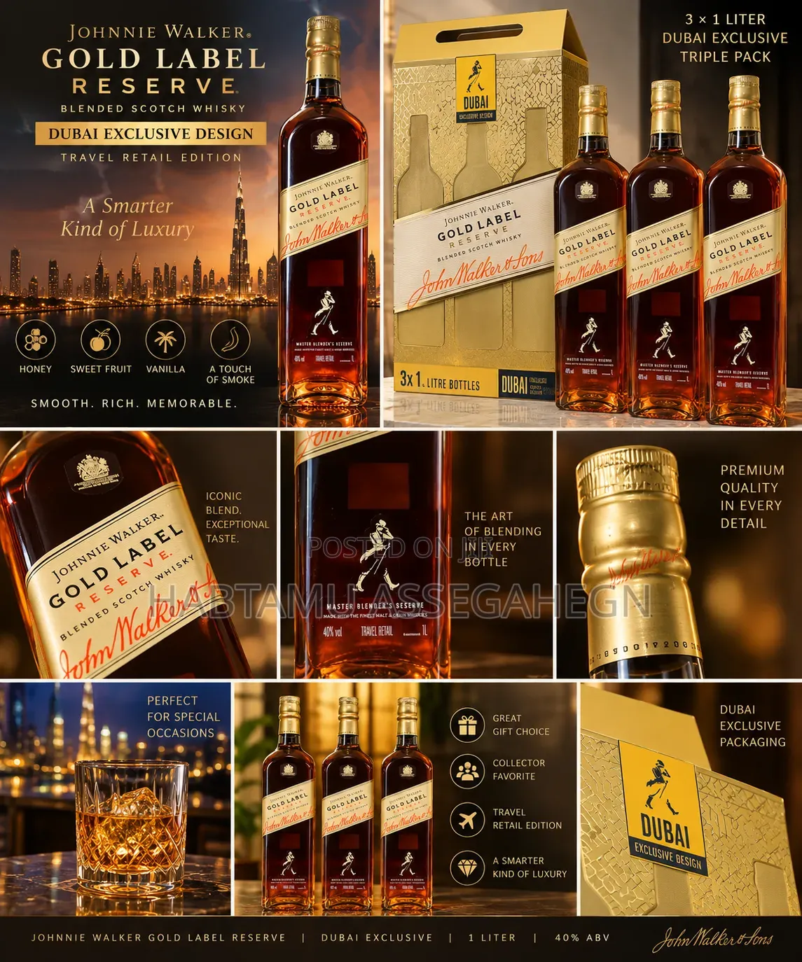 Johnnie Walker Gold Label Reserve – Dubai Exclusive