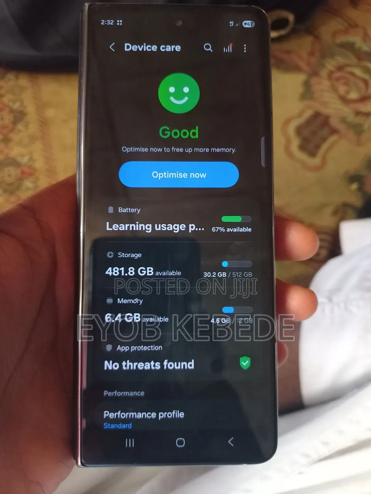Samsung Galaxy Z Fold4 512 GB Black