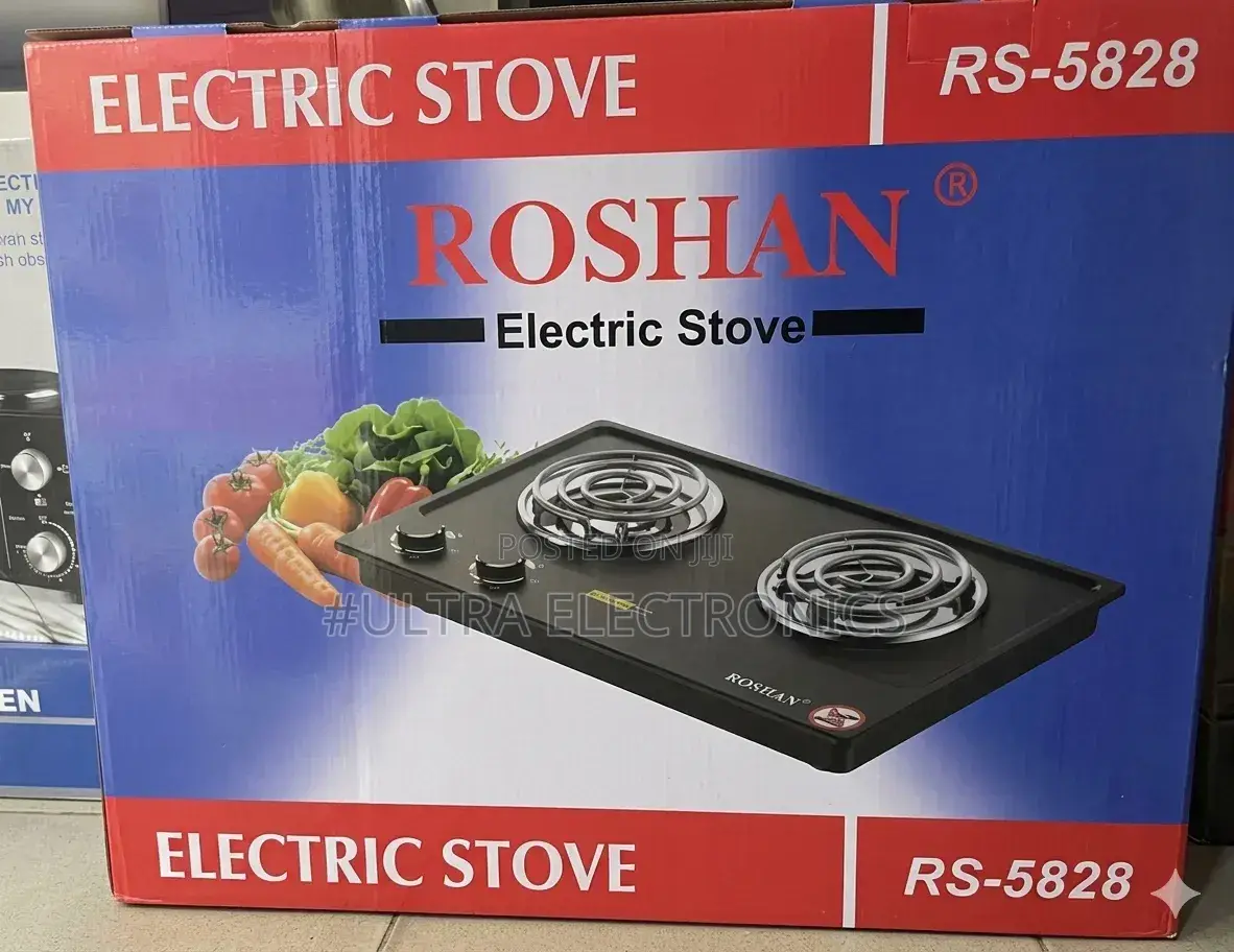 Roshan Rs-5828 Electric Stove Powerful Heating • Easy Cooking