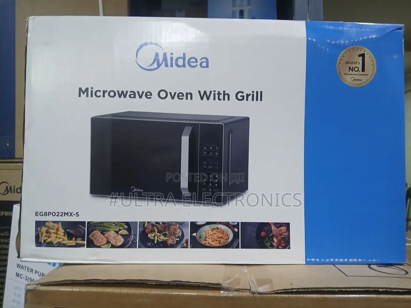 Midea Microwave Oven With Grill Midea Eg8p022mx-S Modern Cooking